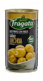 Aceitunas Gordal Verdes con Hueso Sabor Anchoa