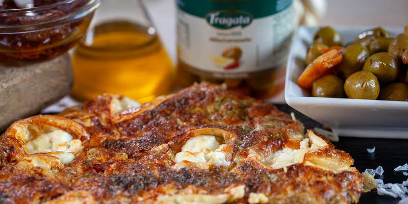 frittata de aceitunas